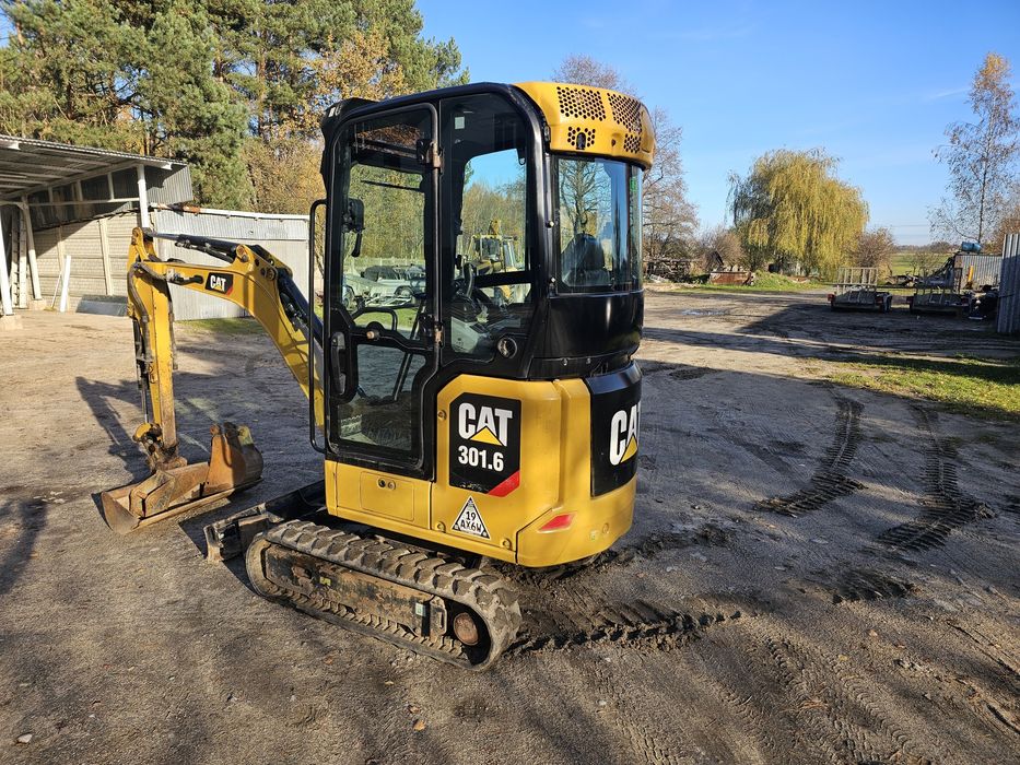 Minikoparka CAT 301.6, rok 2020, jak JCB 8018, 19C, ec18, kx019