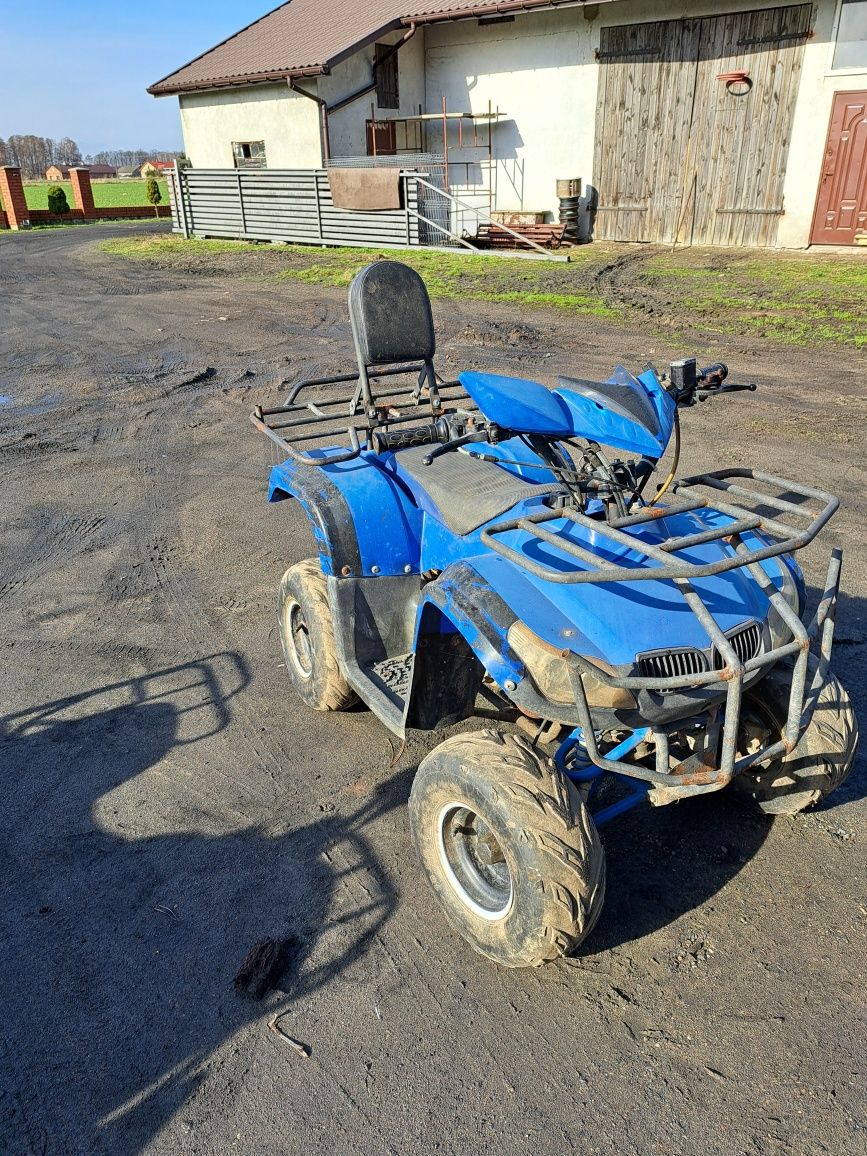 Quad 125 niebieski