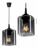Lampa sufitowa szklana