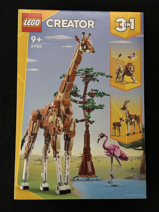 Nowe Lego 31150 Creator Dzikie zwierzęta z safari