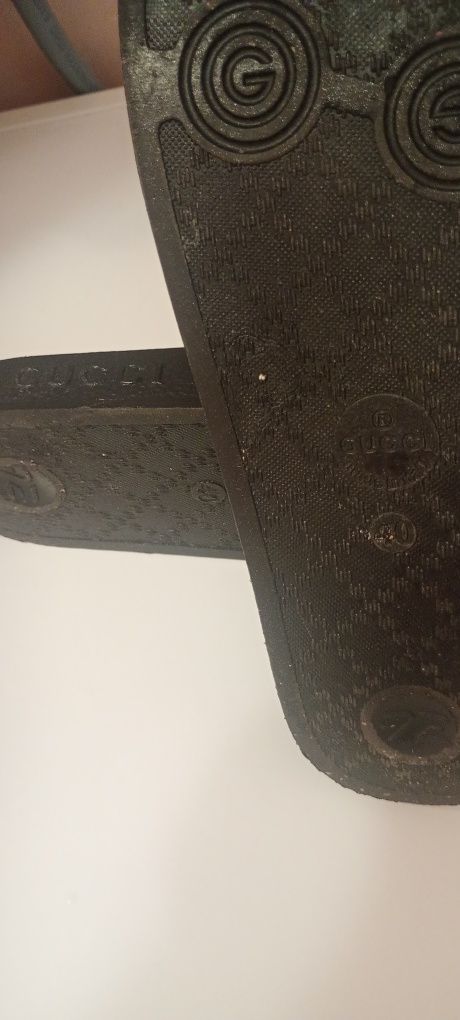 Klapki gucci rozmiar 40