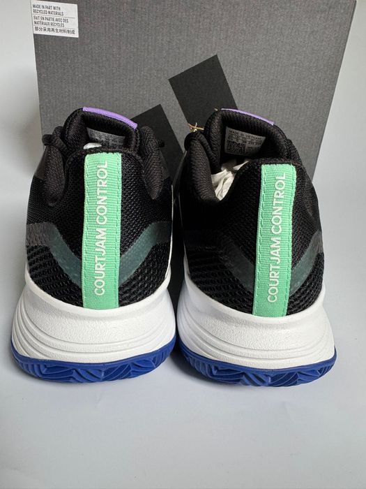 Nowe sneakersy sportowe ADIDAS CourtJam Control W czarne 38