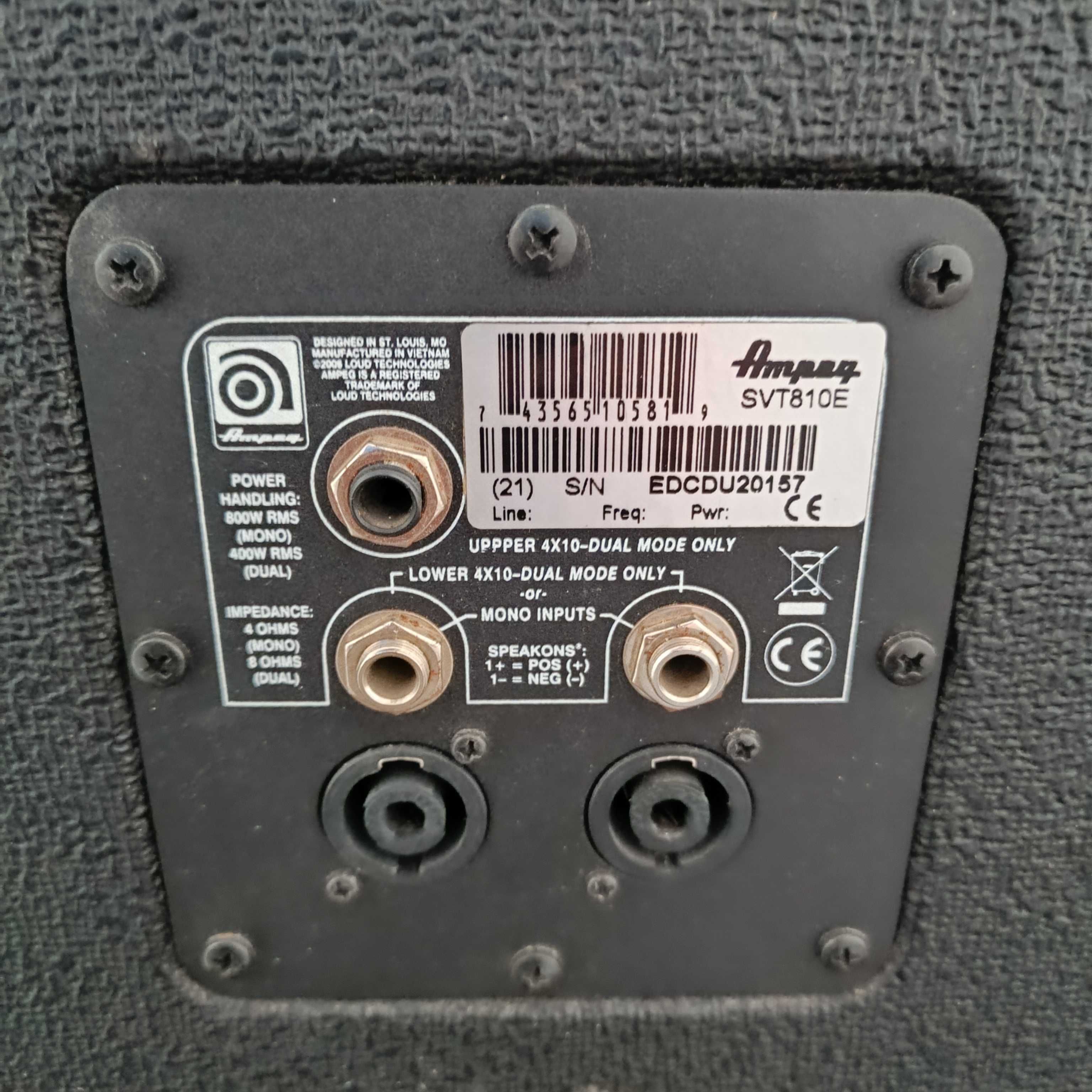 Kolumna basowa Ampeg SVT810E
