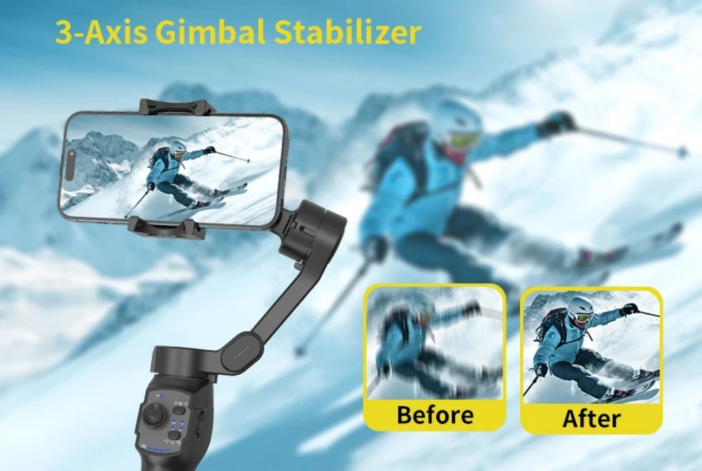 L9 Lite Gimbal Stabilizer. monopod, стабілізатор для смартфона, stedic