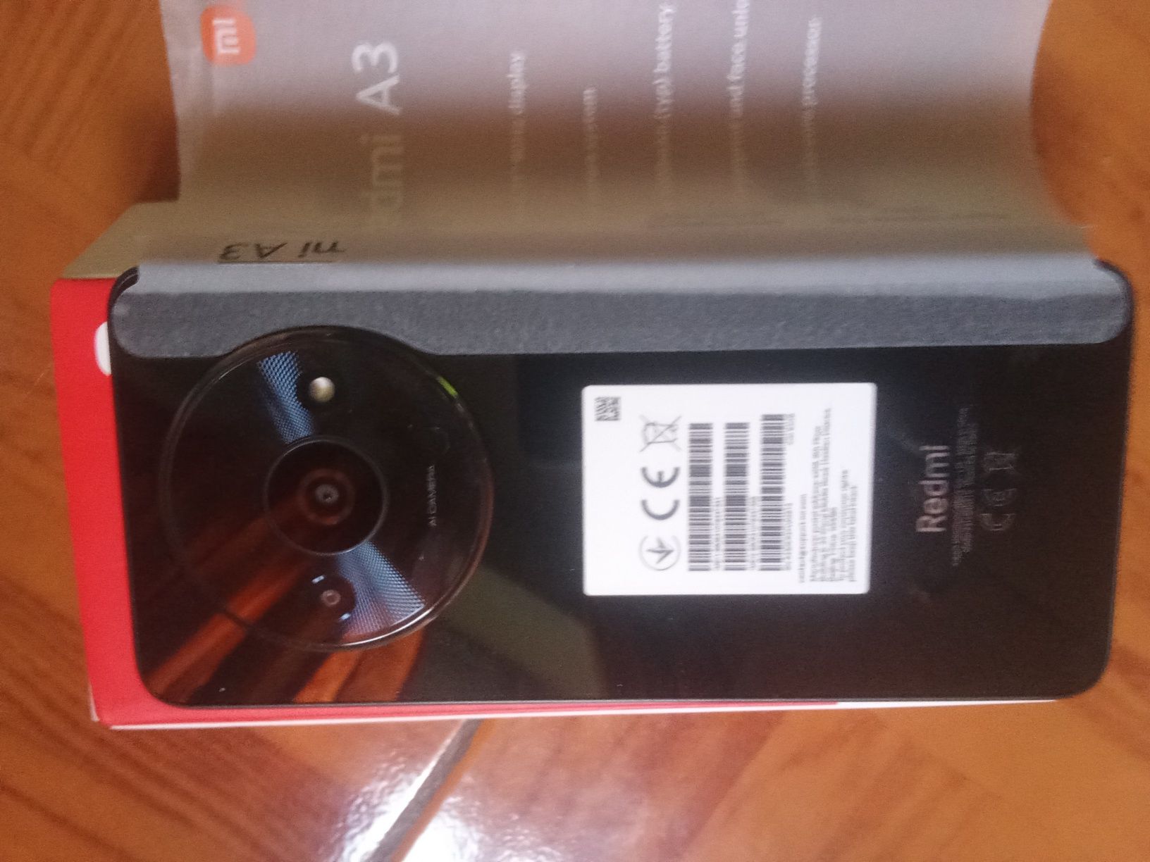 RedmiA3 novo em folha