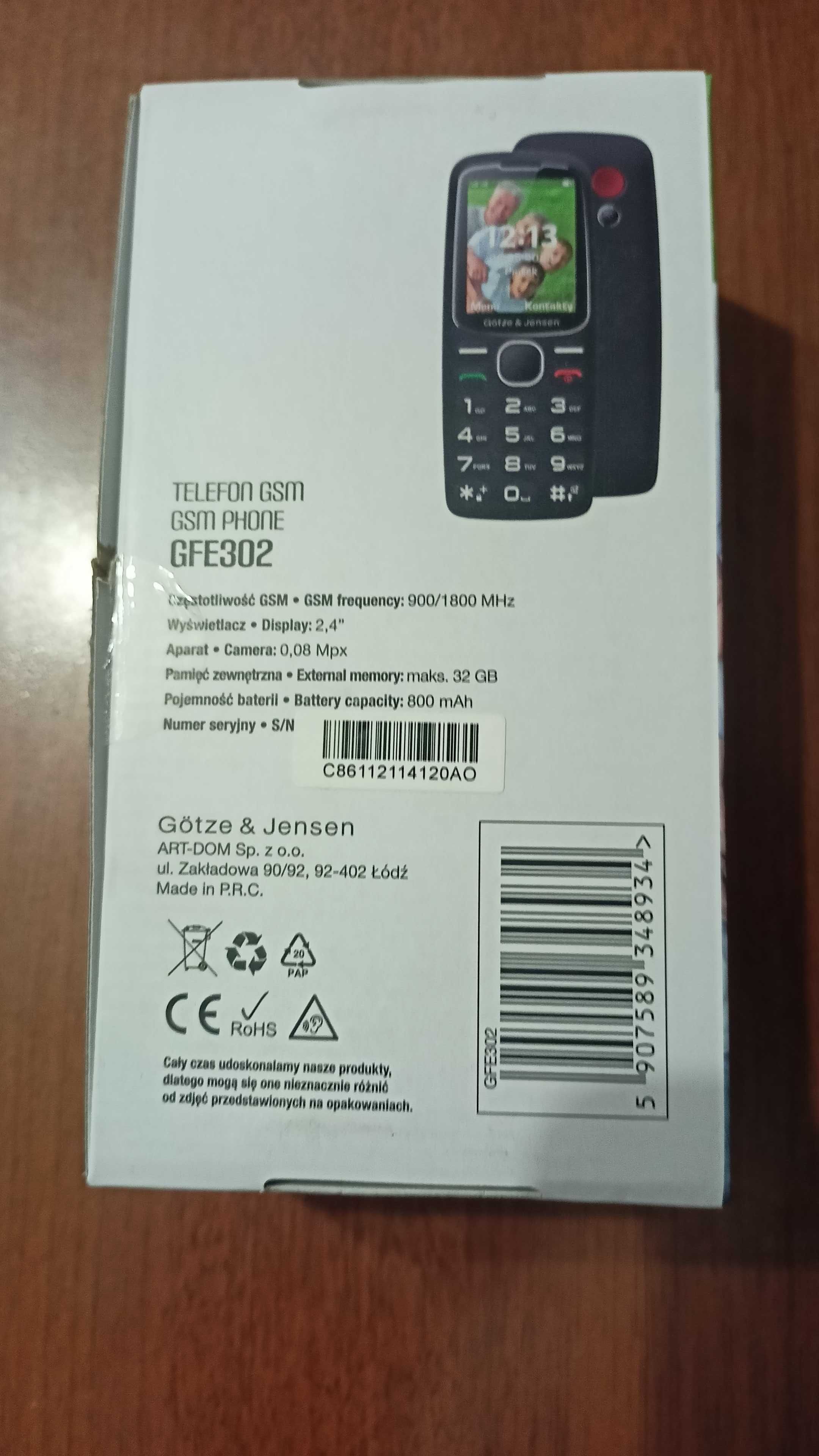 EASYphone Gotze & Jensen GFE302