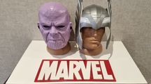 Маски Супергероїв Марвел,Месники,/Marvel/ Танос і Тор, з підсвіткою.