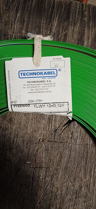 Kabel wstążkowy TLWY 12X0.124