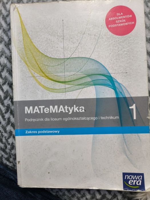 Sprzedam podręcznik do matematyki 1