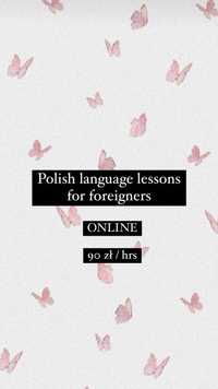 Polish language lessons