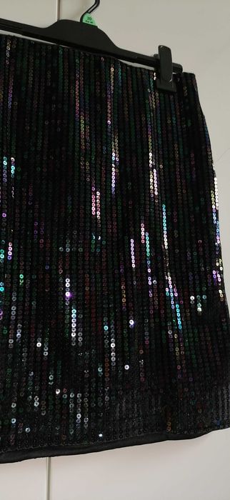 nowa spódnica spódniczka cekiny bal przyjęcie sylwestra ślub wesele 38