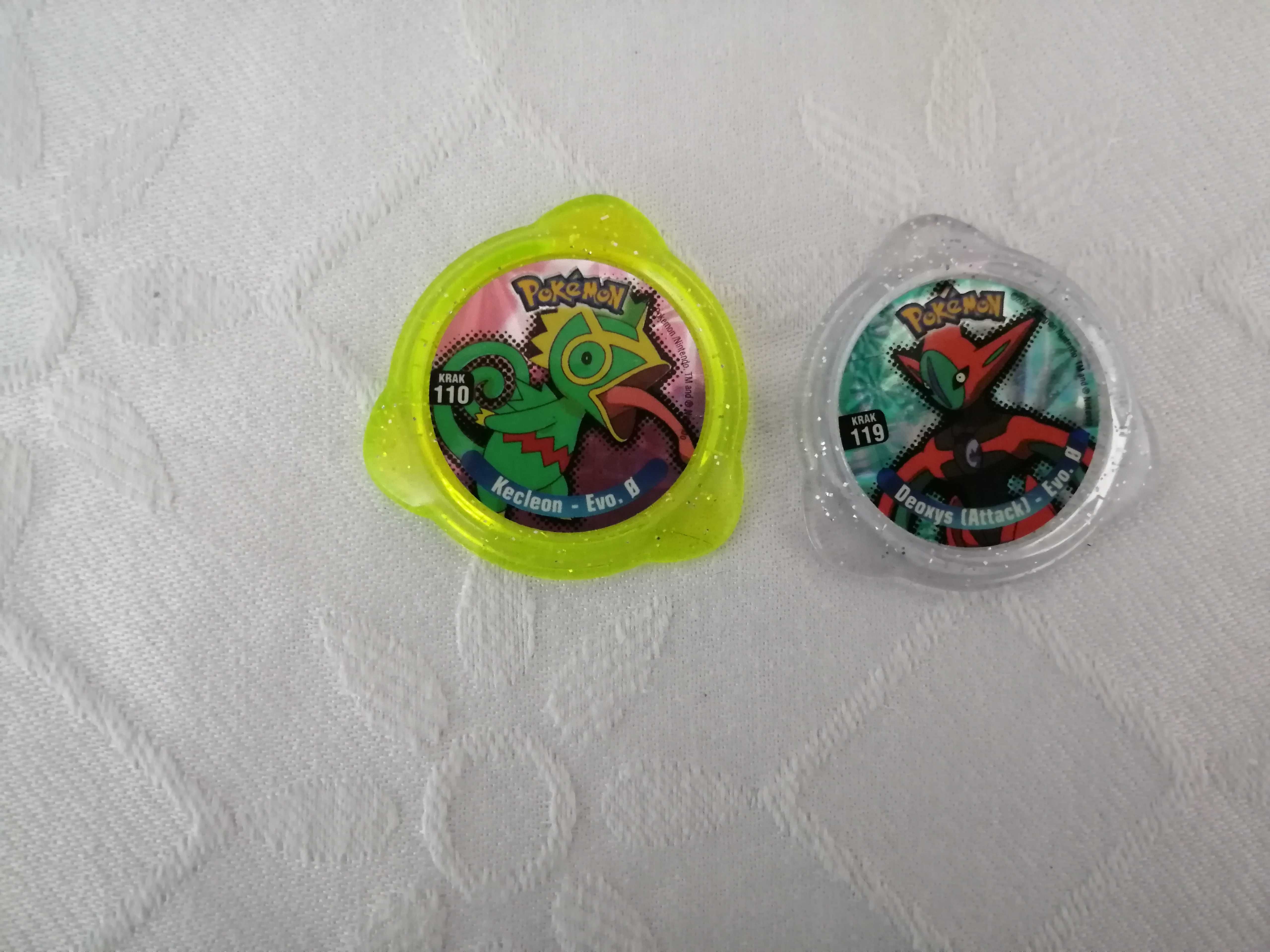 Tazos pokemon kraks