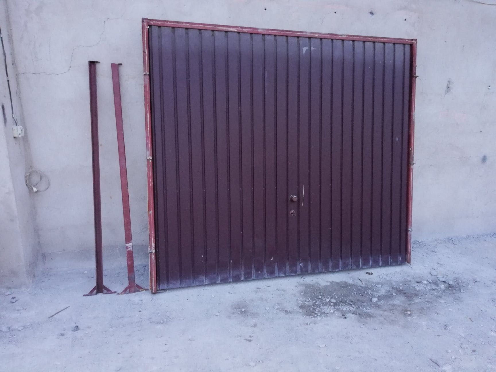 Brama garażowa używana