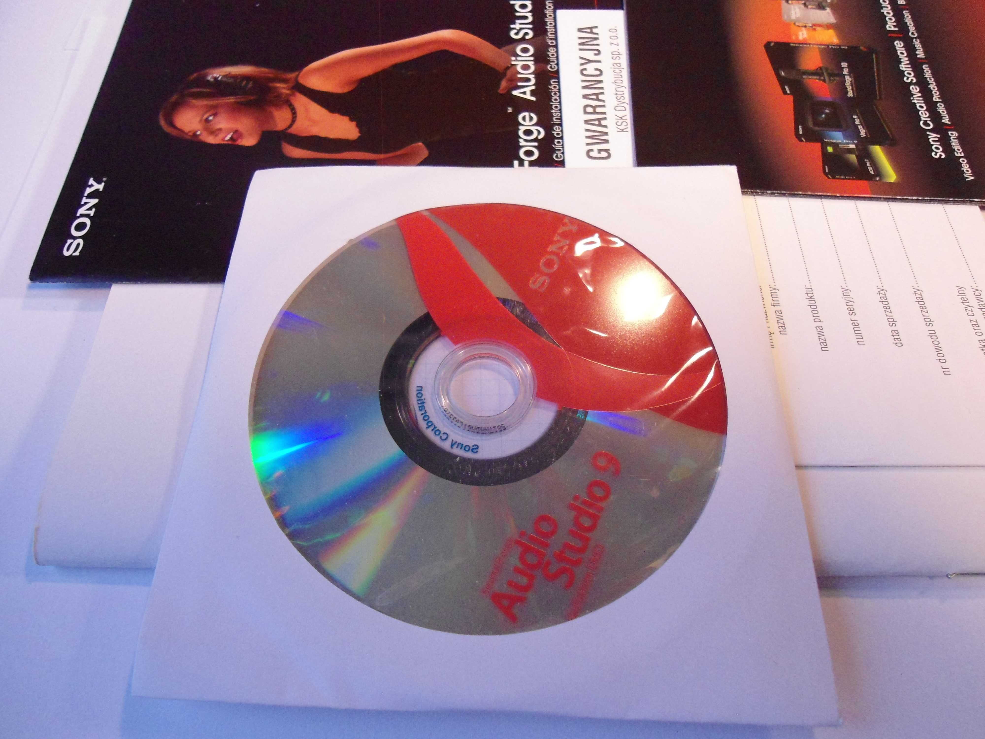 program do nagrywania muzyki Sony Sound Forge Audio Studio 9