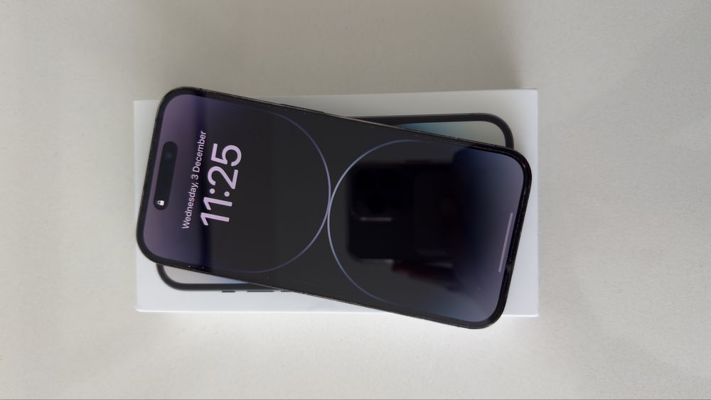 Apple iPhone 14 Pro 128GB 81% “ preto “ + todos os acessórios