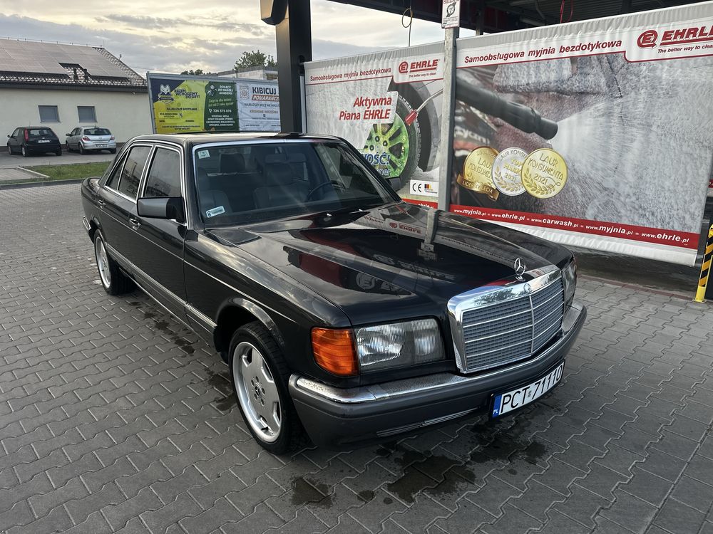 Mercedes S 300 se w126 SUPER STAN  90 r skory klima automat