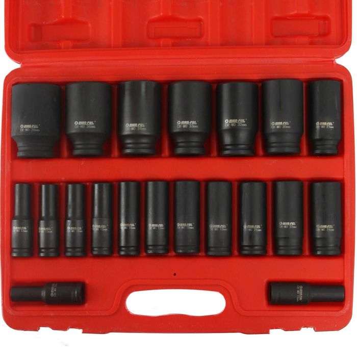 Ударні головки 1/2 "20 ШТ. MAR-POL 10-38 ММ M58258