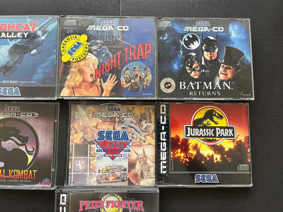 Jogos SEGA CD | Completos e Raros