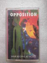 OPPOSITION - War Begins At Home - MC 1993 r. MJM Music i inne Kasety