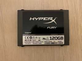 SSD  Kingston Hyper-X Fury SSD 120GB Sata