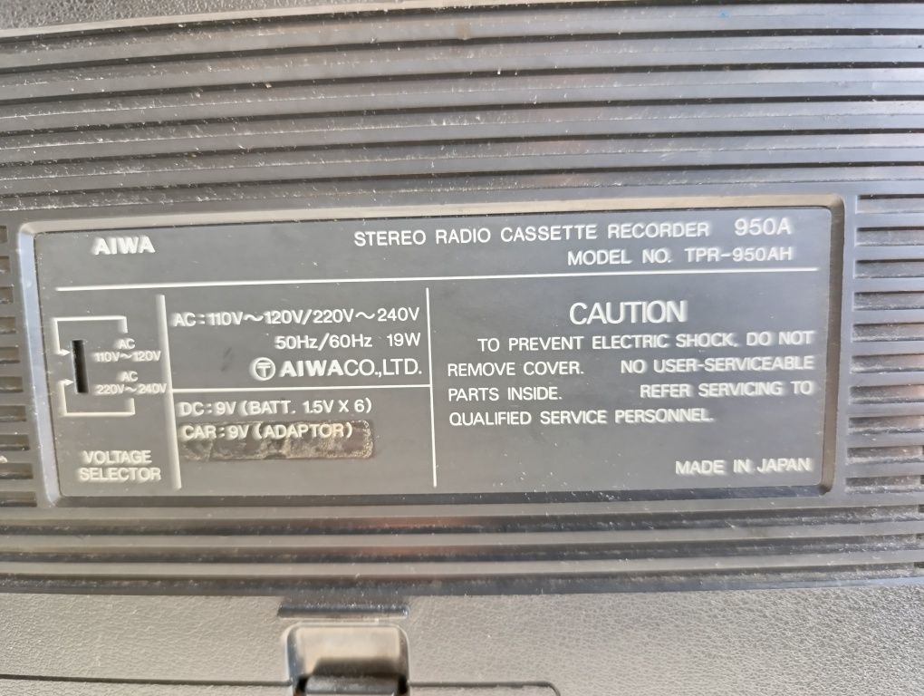Radiomagnetofon Aiwa TPR-950AH