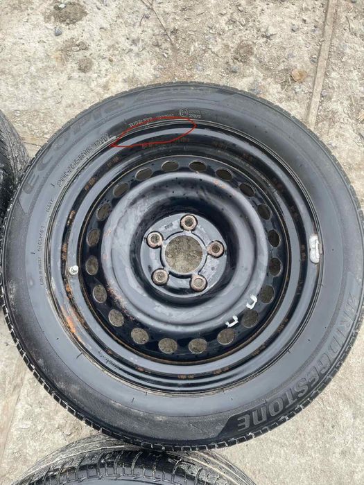 Диски з гумою Nissan R16 205/55