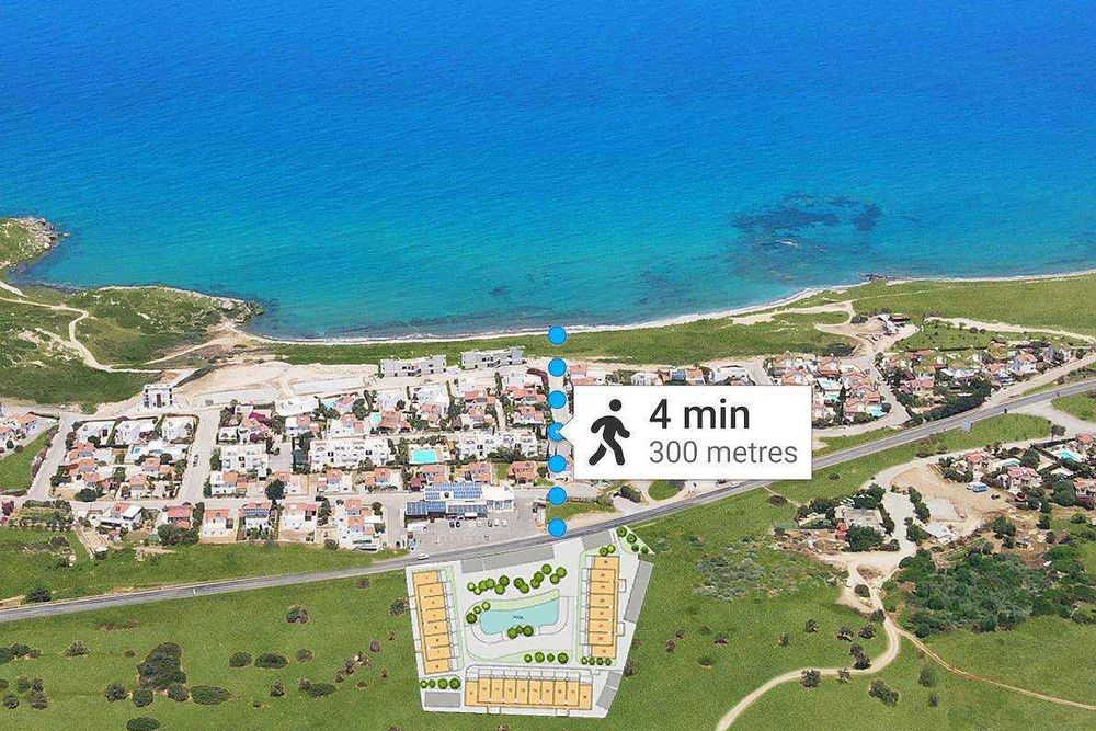 Gotowe studio z balkonem – 300 m od plaży/ Pole golfowe