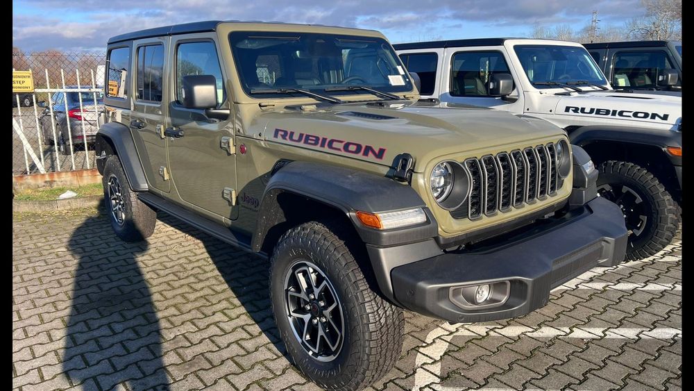 Jeep Wrangler NAJTANIEJ 2025-RABAT 62.000 zł - Nowy RUBICON - FV Gwarancja