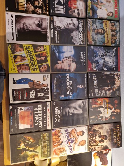 Filmy na dvd po 4 zł za sztukę