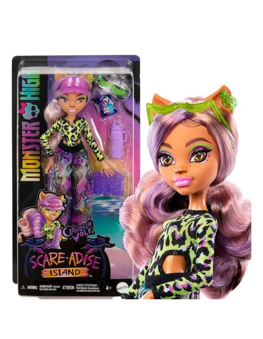 Лялька Монстер Хай Клодін Вульф пляжна Monster High Clawdeen Wolf Doll