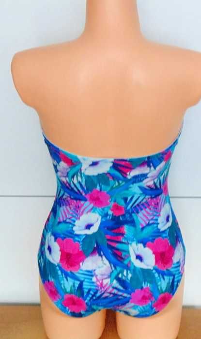 John Lewis usztywniany strój jednoczęściowy w kwiatuszki rozmiar S