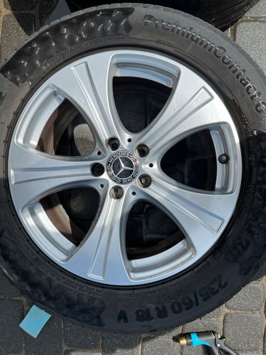 Felgi18 5*112 oryg Mercedes czujniki stan bdb kpl