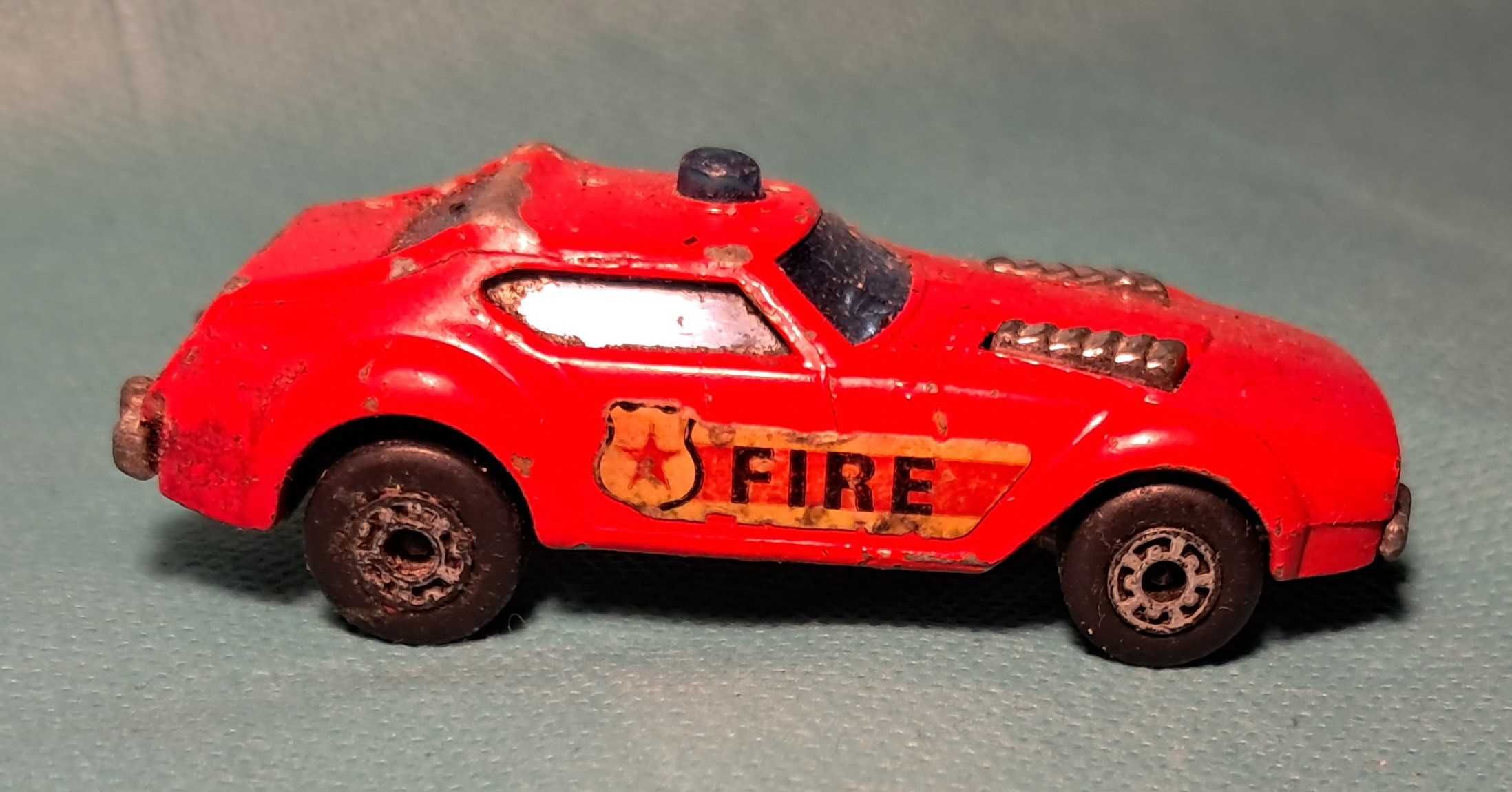 Stare autko, resorak Matchbox - Fire Chief Car z 1978