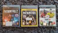 GRY PS3 Infamous / Infamous 2 / FIFA 12