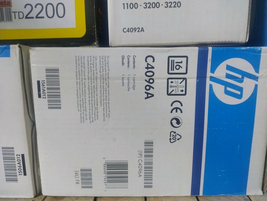 Tonery do drukarekhp 8 sztuk