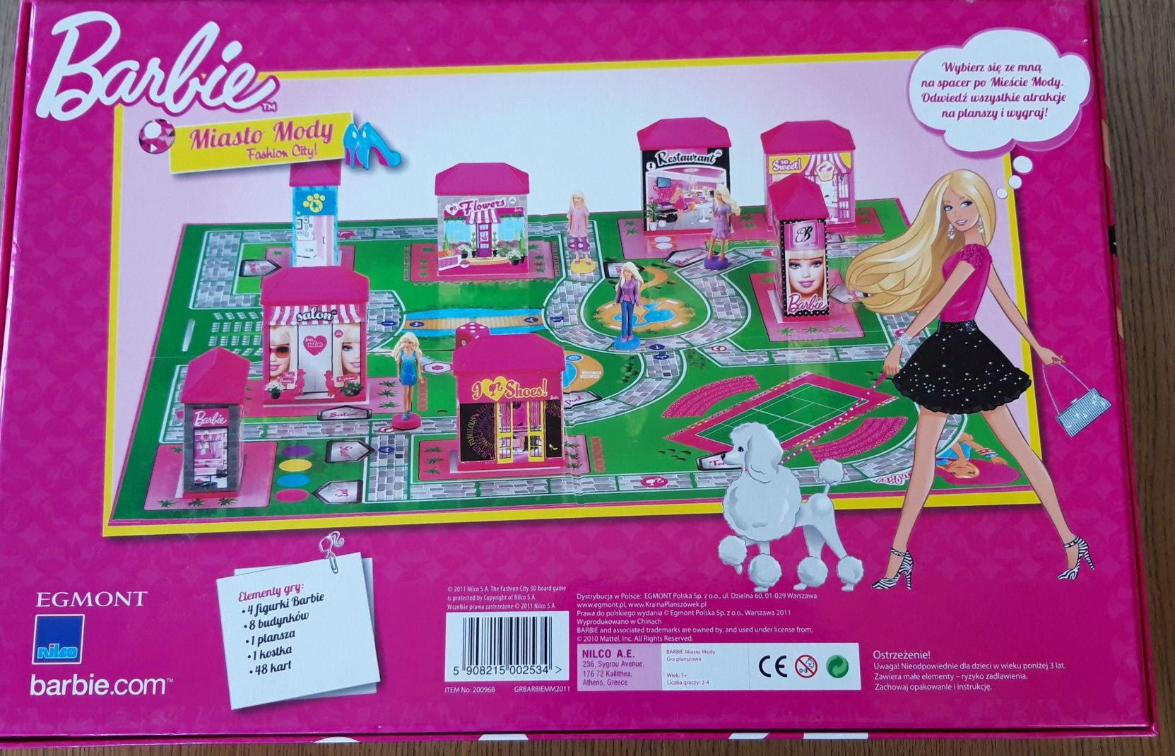 Sprzedam grę planszową Barbie "Miasto mody"