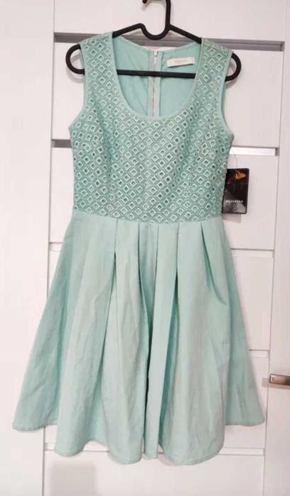 Nowa turkusowa sukienka Reserved