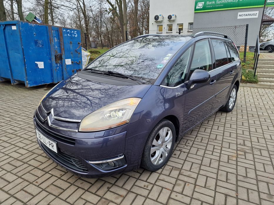 Citroen C4 Grand Picasso 2.0 Benzyna MPI Exclusive Hak Xenon Czujniki