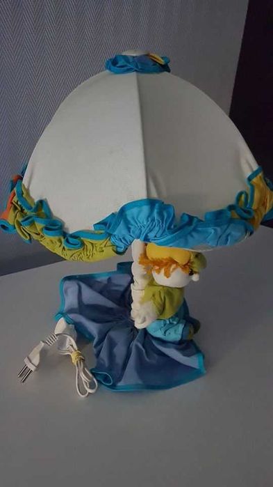 Candeeiro decorativo de mesa para criança "Jogador de futebol"