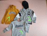 Sweatshirt blusas menino - Tamanho 8 anos