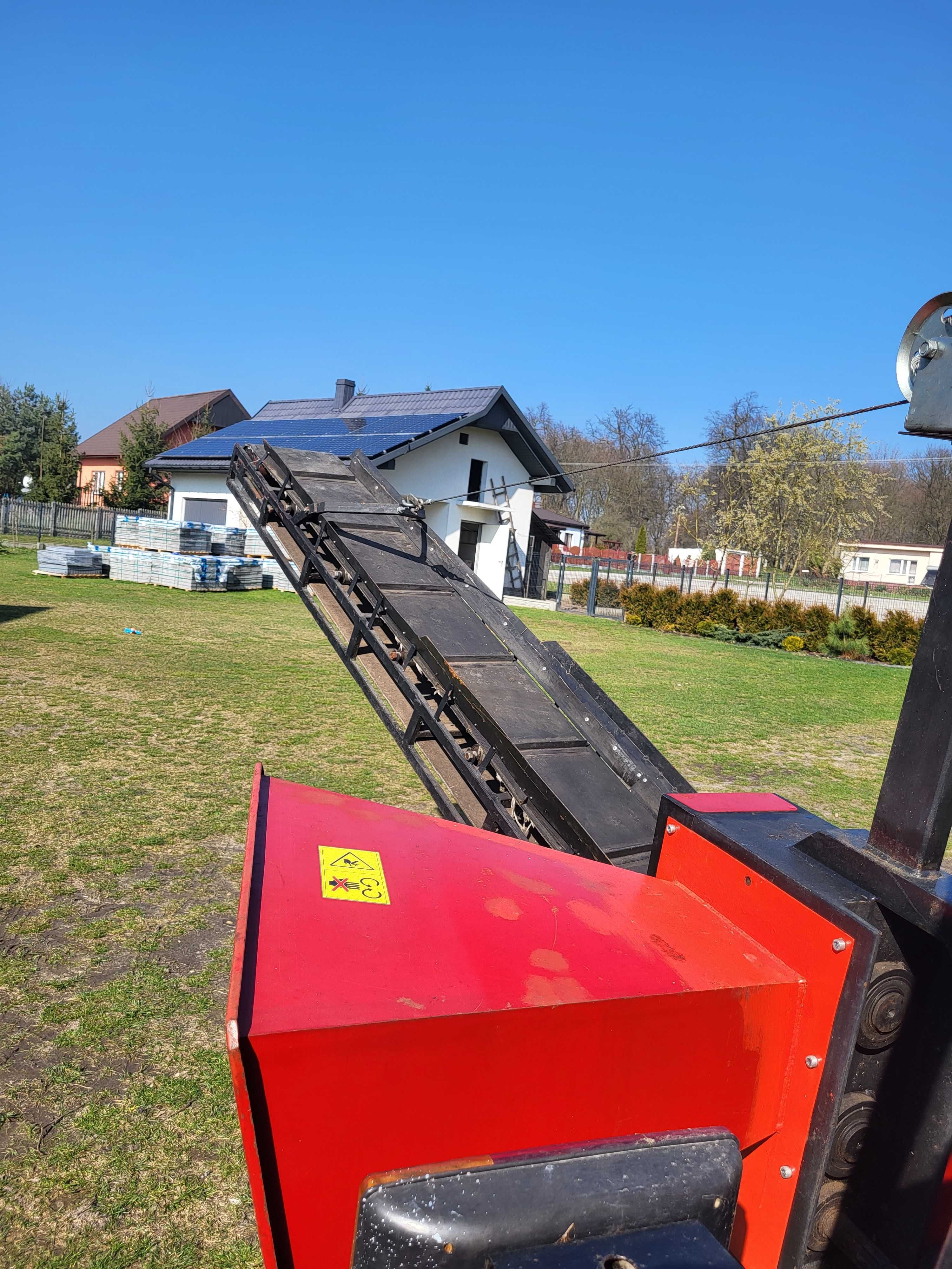 Rębak walcowy W250 z taśmociągiem