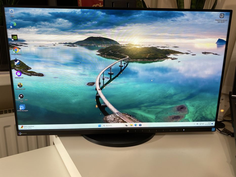 Japoński Monitor graficzny 24’ eizo flexscan 2450