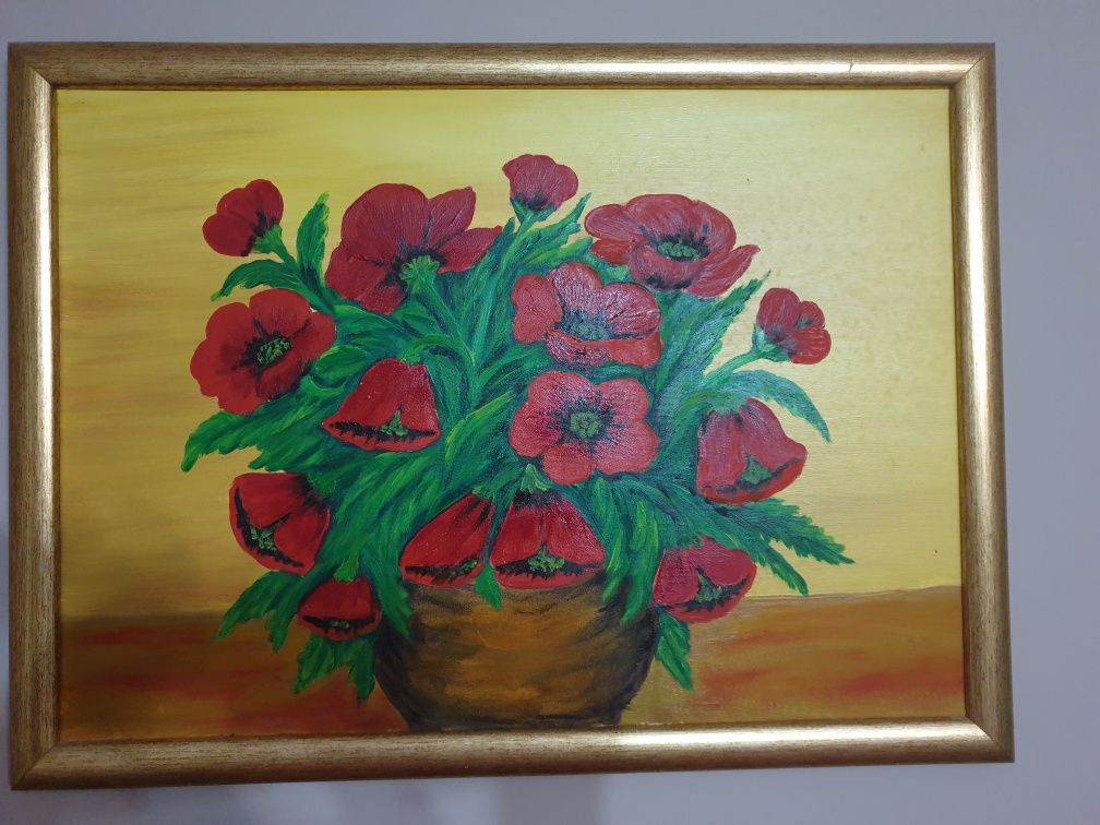 Obraz 57x77 cm ręcznie malowany