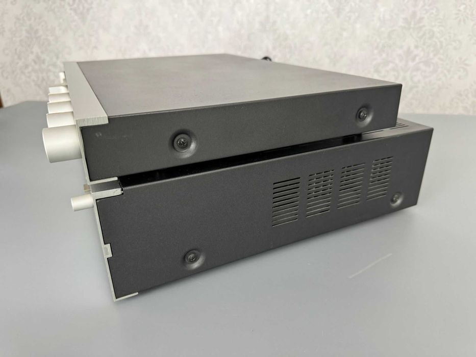 Zestaw BASF HiFi Przedwzmacniacz D-6330 Końcówka Mocy D-6390 Unikat