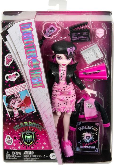 Monster High Fearbook Draculaurа Монстер Хай Дракулаура Книга HXW30