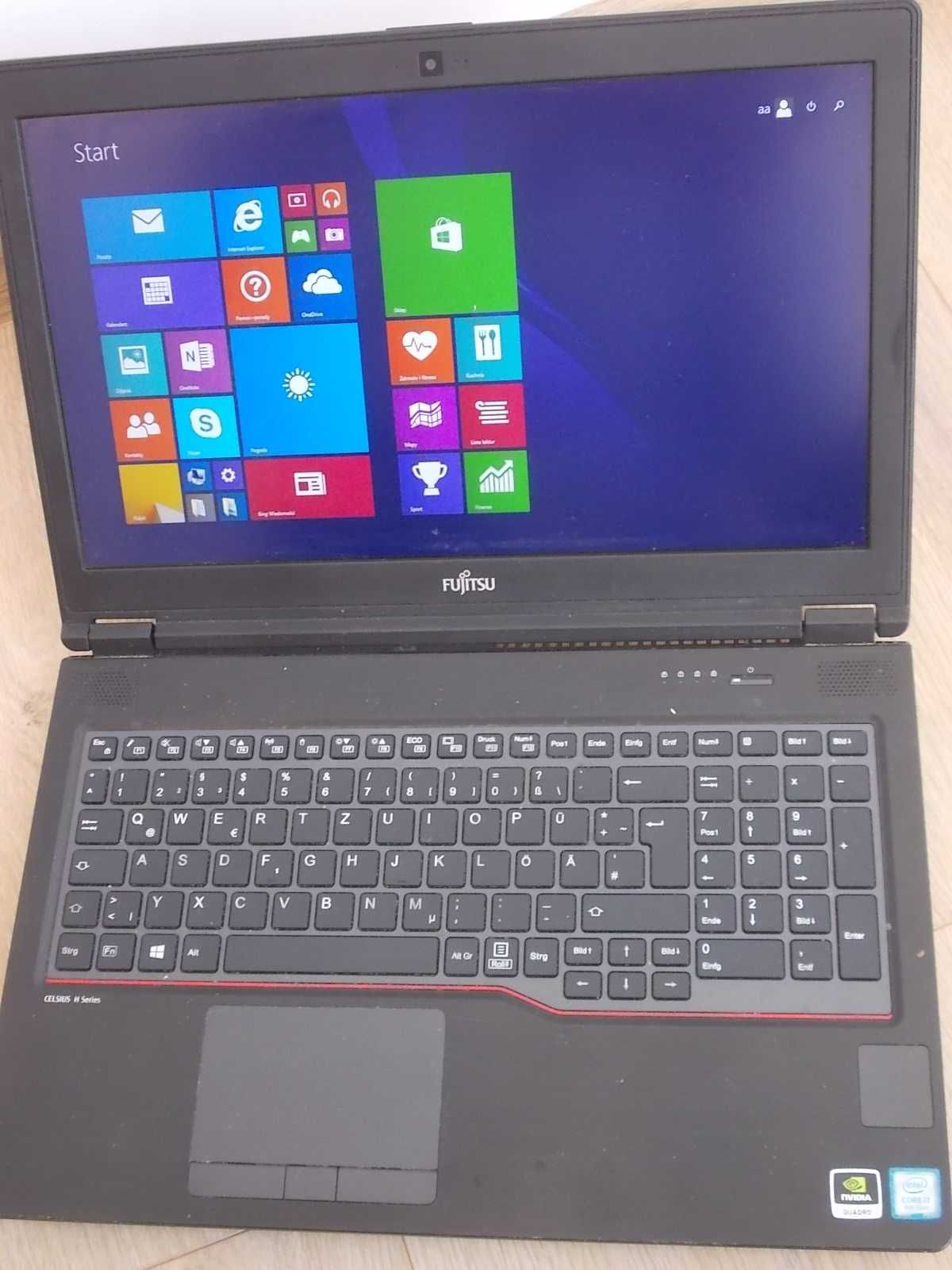 Fujitsu Celsius H780 Core i7-8750H 32GB DDR4 1TB SSD Quadro P2000