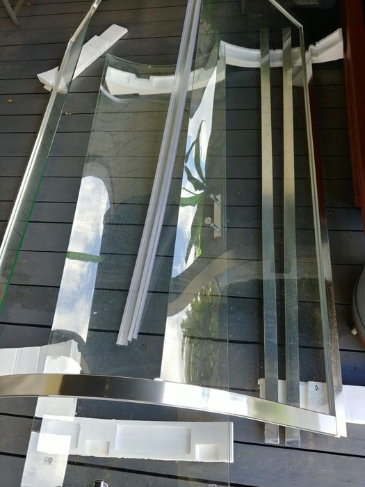 Kabina prysznicowa półokrągła 90x90 Modena Atrium z demontażu