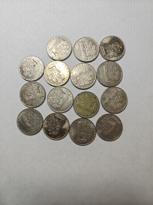 15 Monet 25 Lat Ziemie Odzyskane 10 Złotych 1970