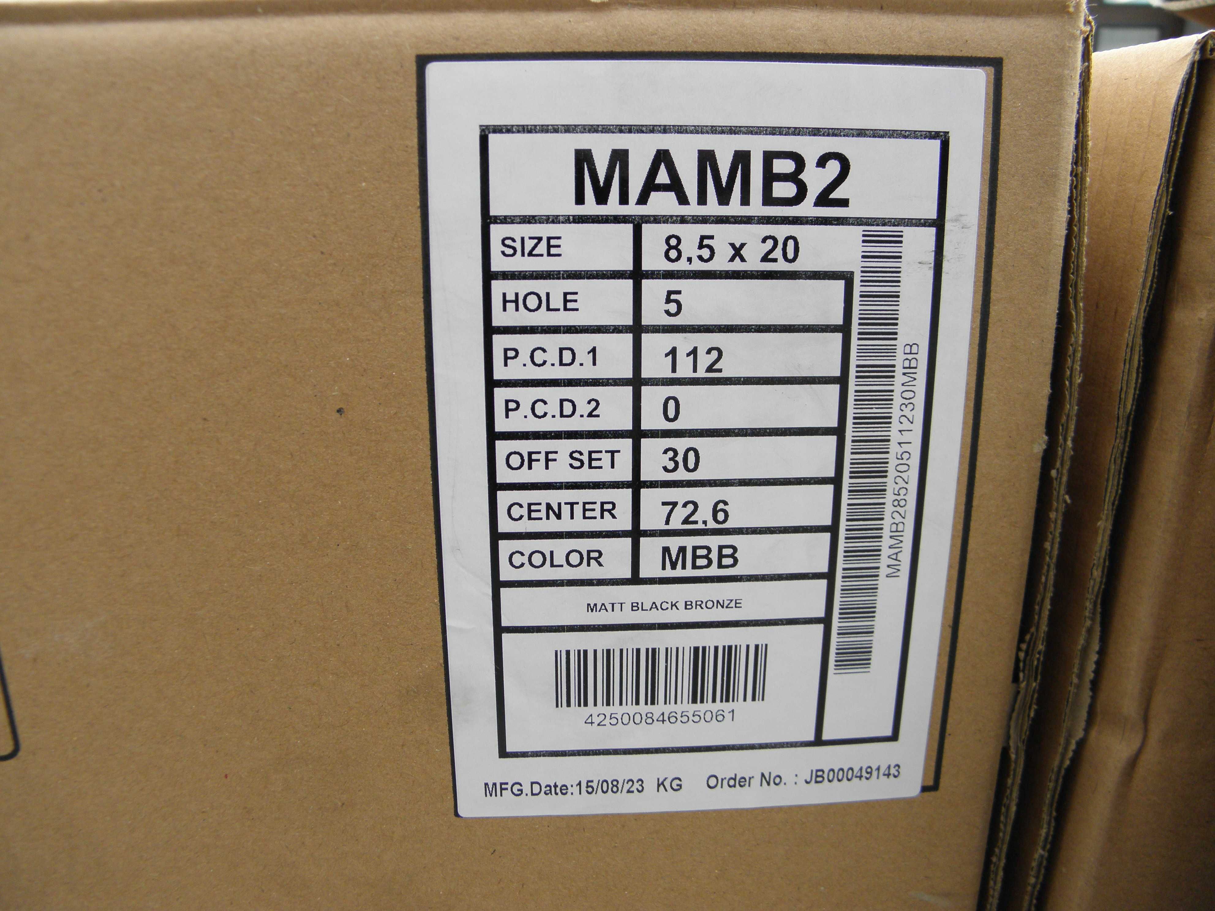 Felgi 20 Audi Q5 SQ5 A7 S7 5x112 ET30 MAM B2 MBB nowe