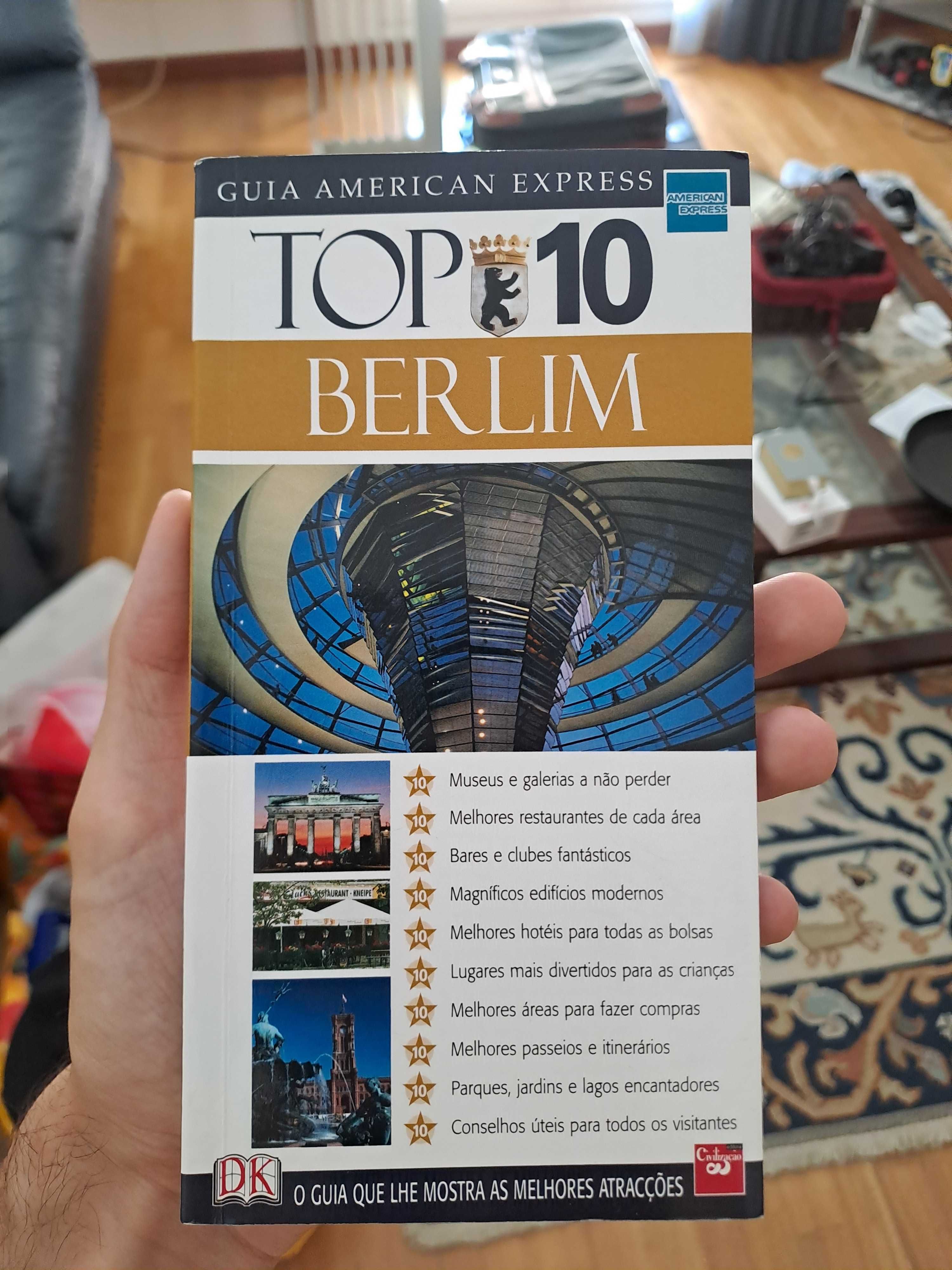 "Top 10" Livros de Viagens